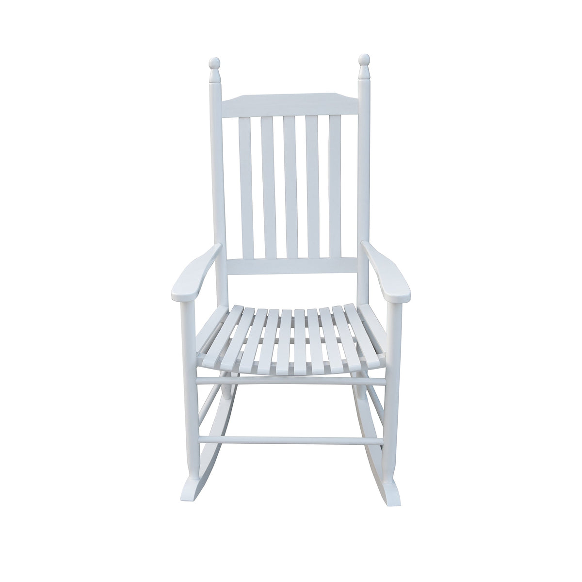 wooden porch rocker chair WHITE