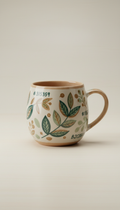 Illustrated Stoneware Mug
