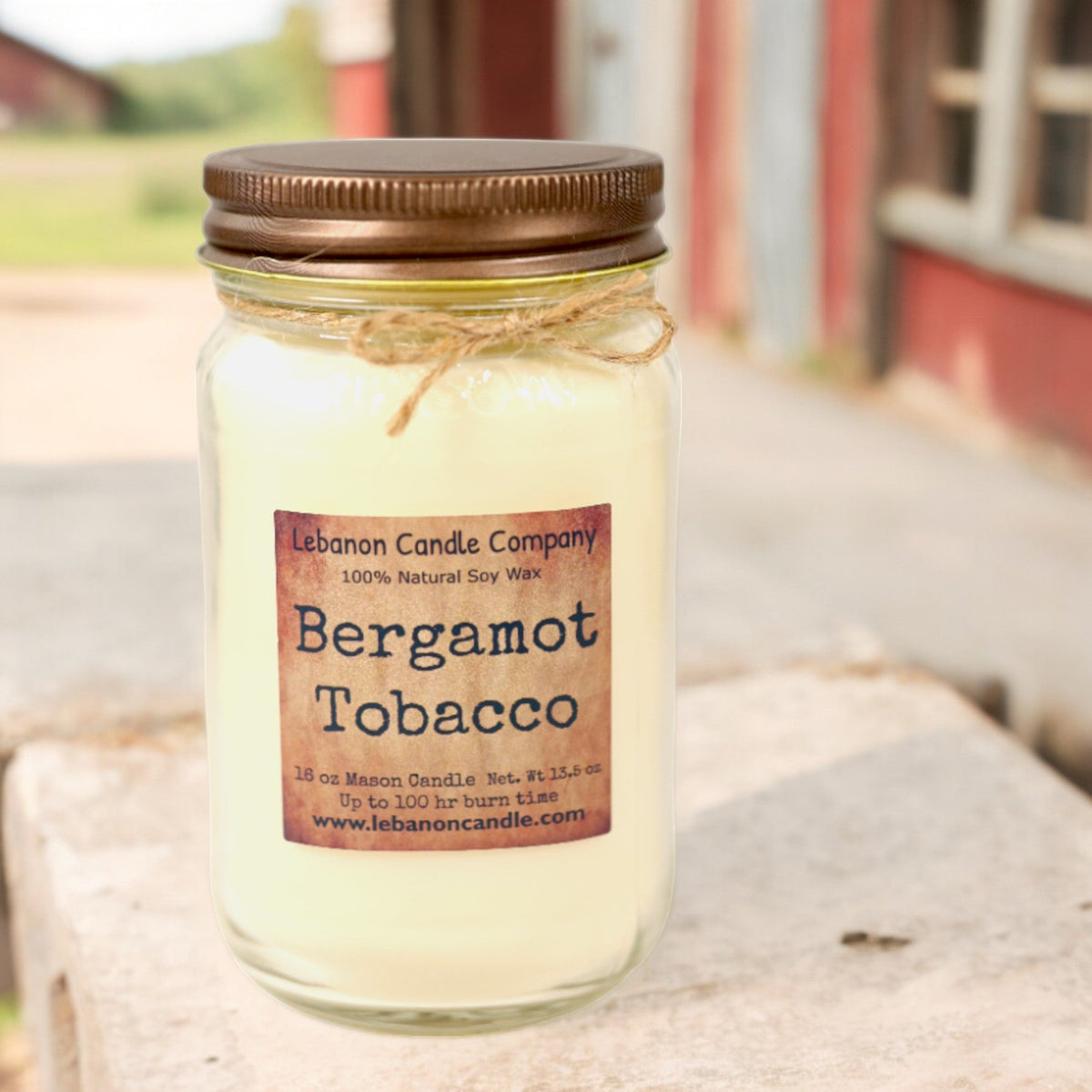 Bergamot Tobacco Candle