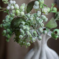 Blueberry & Greenery Bunch 13" Tall