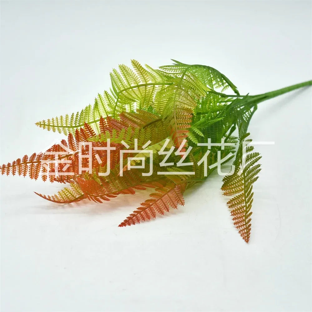 Artificial Plant Small Boston Fern Green Grass Home Decoration Fake Plant Leaves Greenery Home Garden Party Wedding Decorations