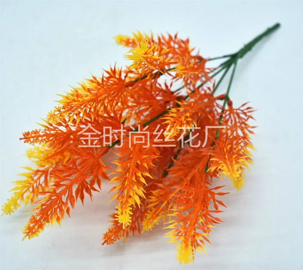Artificial Plant Small Boston Fern Green Grass Home Decoration Fake Plant Leaves Greenery Home Garden Party Wedding Decorations