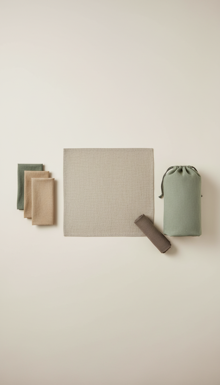 Woven Linen Napkin Set